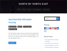 Tablet Screenshot of north-by-north-east.com